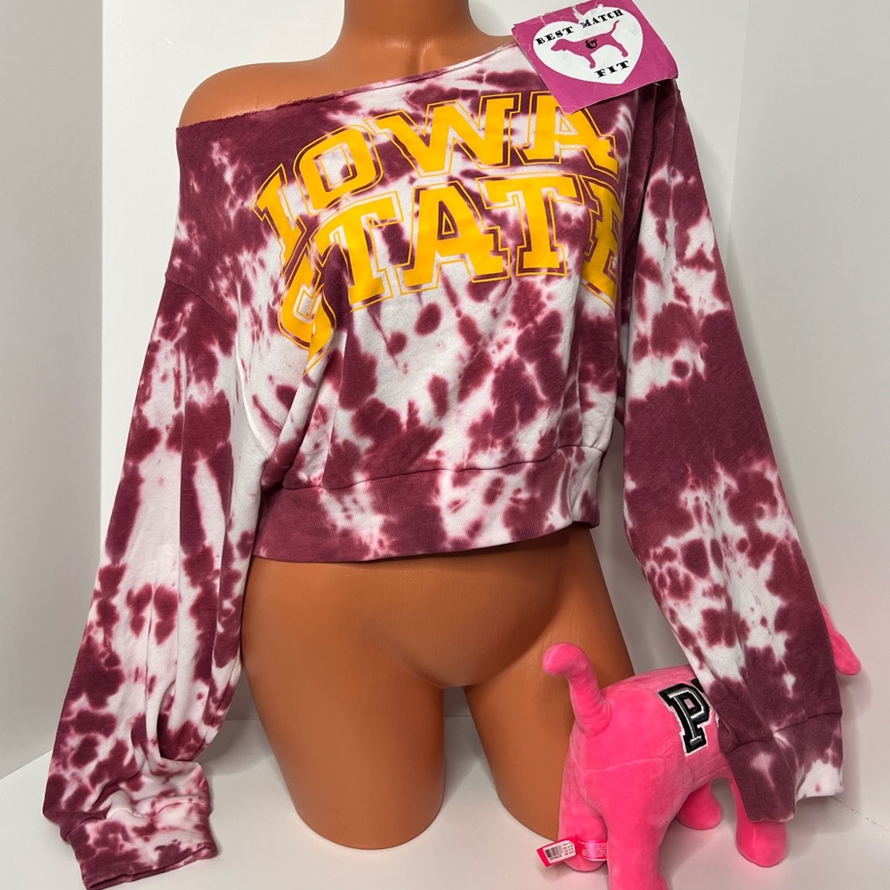 Victoria’s Secret PINK XS Logo Iowa State University Cardinals Sweatshirt